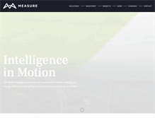 Tablet Screenshot of measure.com
